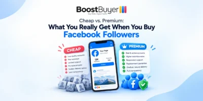 Cheap vs premium Facebook followers comparison
